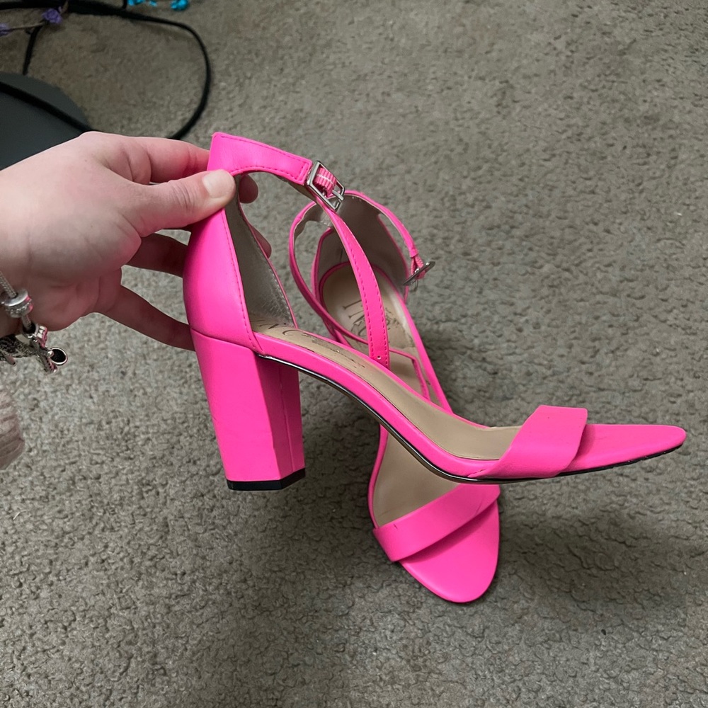 INC thick heel sandal